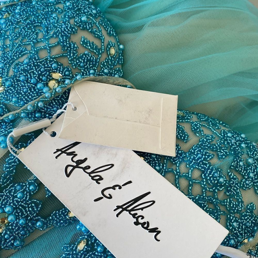 Angela& Alison Beads Prom Dress - Picture 4 of 9